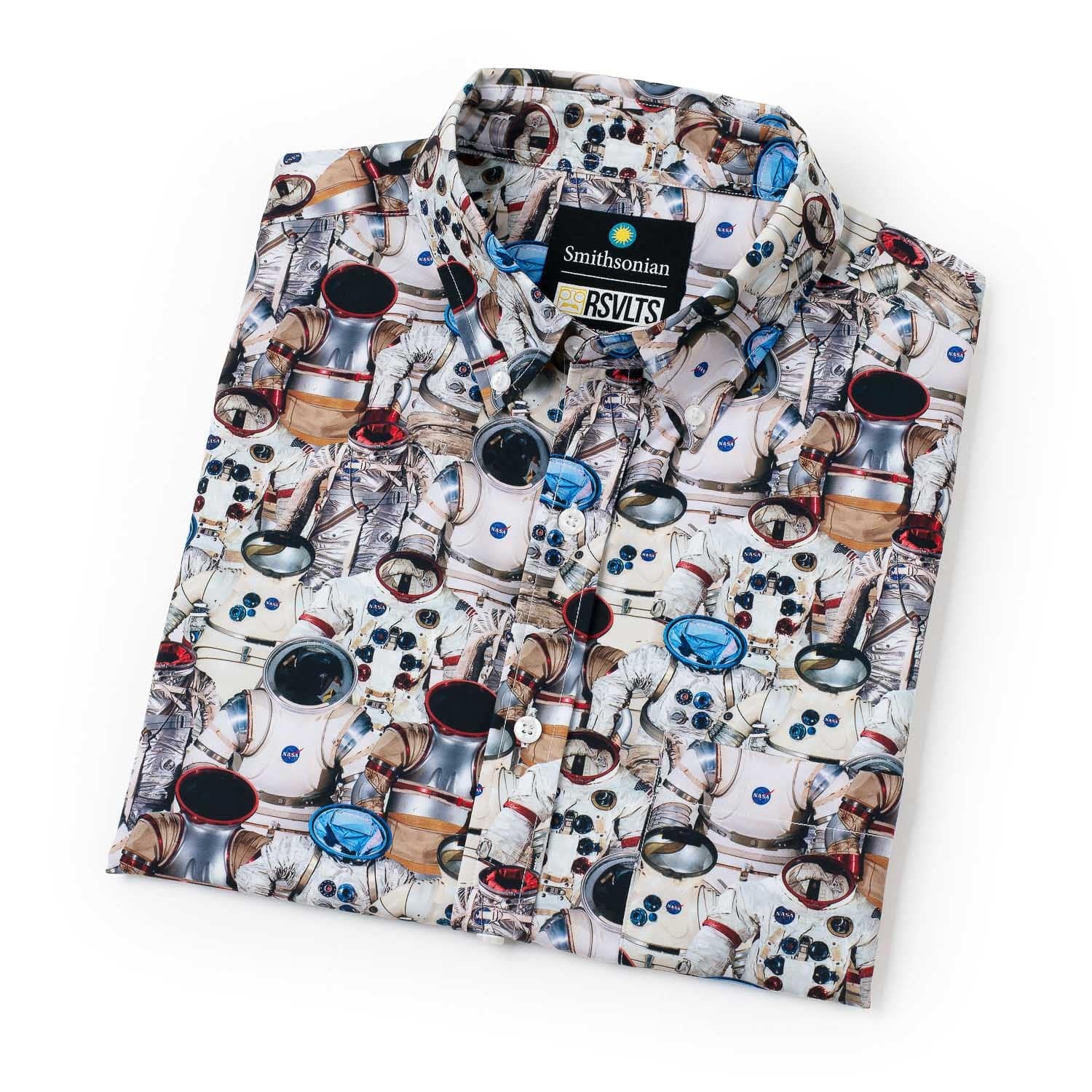 Smithsonian’s Air and Space "Suit Up" – KUNUFLEX Short Sleeve Shirt - Image 8