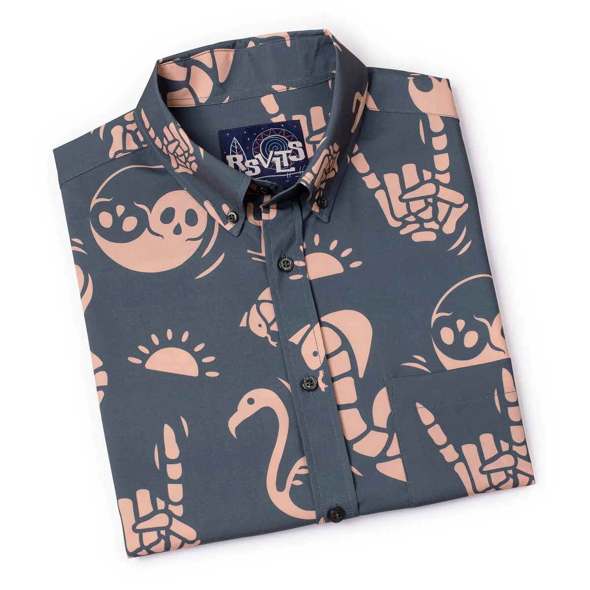 Snakes, Skulls, and Sunsets – KUNUFLEX Short Sleeve Shirt - Image 9