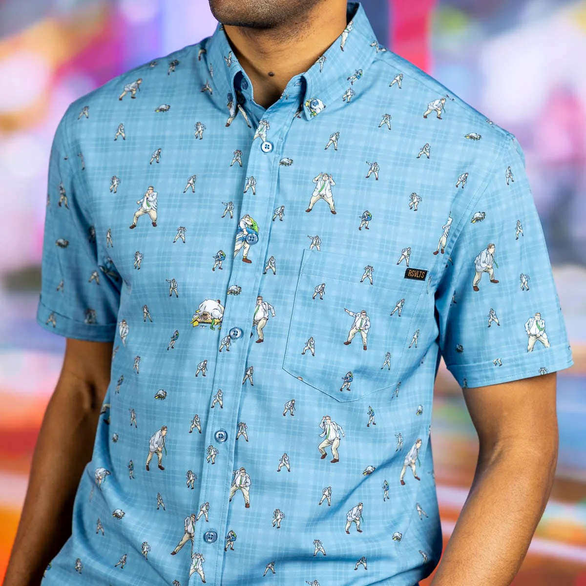 SNL50 "Down by the River" – KUNUFLEX Short Sleeve Shirt - Image 4