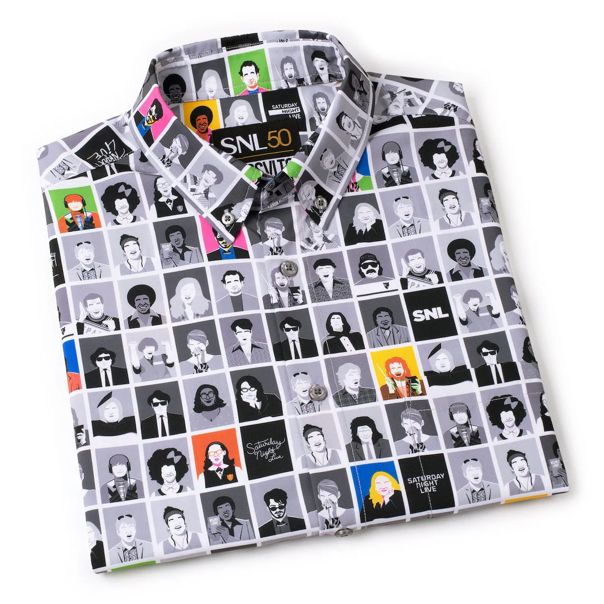SNL50 "Live from New York!" – KUNUFLEX Short Sleeve Shirt - Image 8