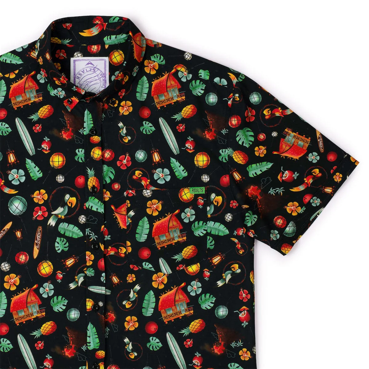 South Pacific – KUNUFLEX Short Sleeve Shirt - Image 2