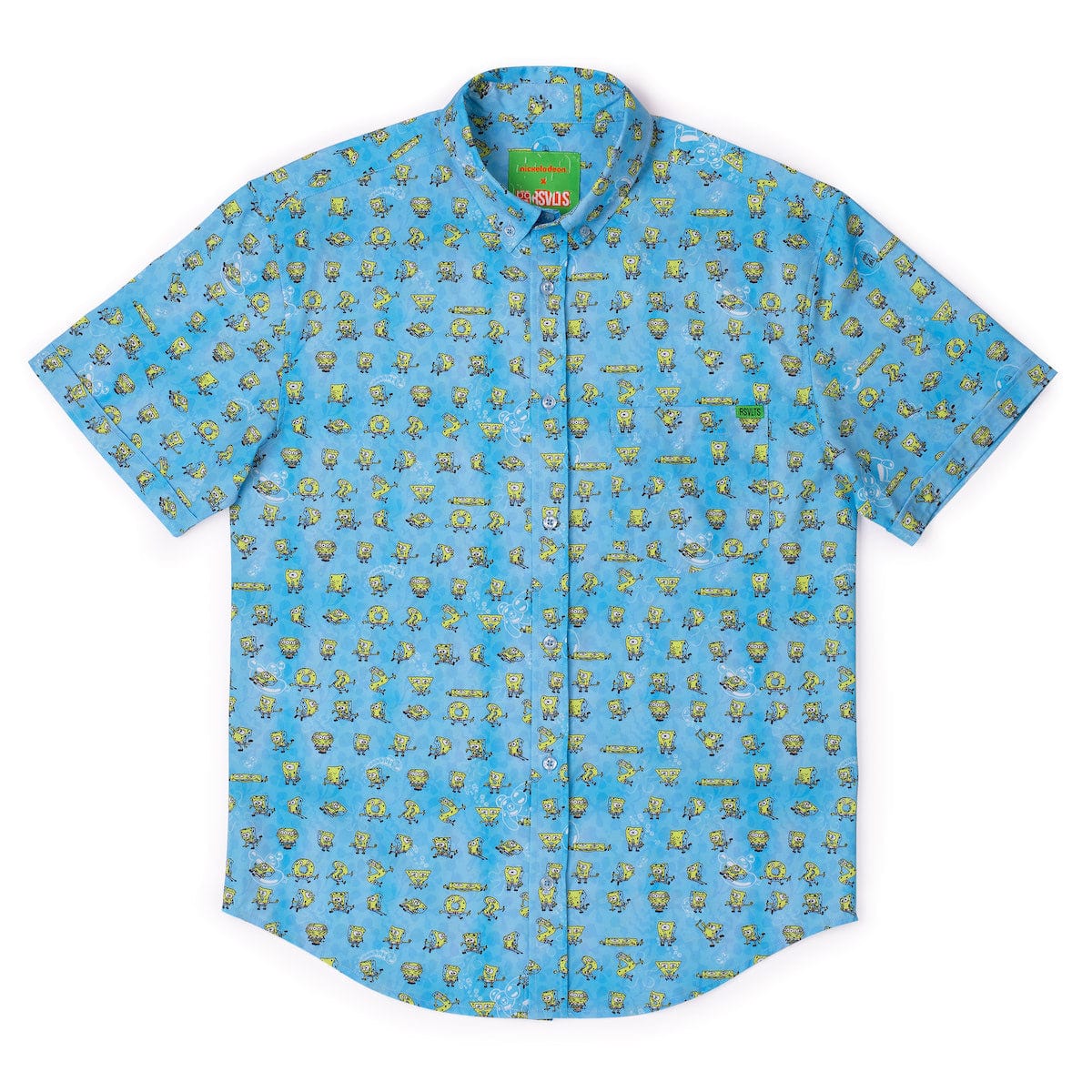 SpongeBob "It's a Giraffe!" – KUNUFLEX Short Sleeve Shirt - Image 3