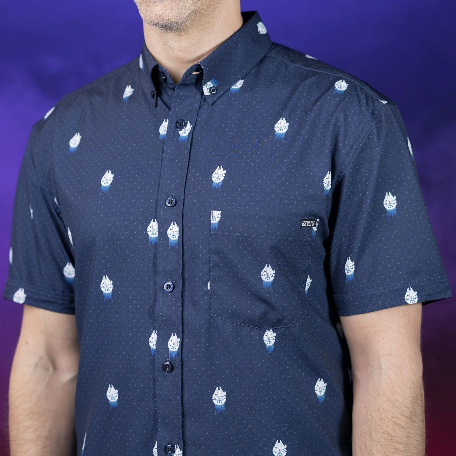 Star Wars™ "12 Parsecs" – KUNUFLEX Short Sleeve Shirt - Image 2