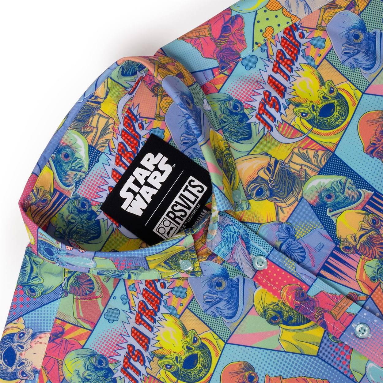 Star Wars™ "IT'S A TRAP!" – KUNUFLEX Short Sleeve Shirt - Image 6