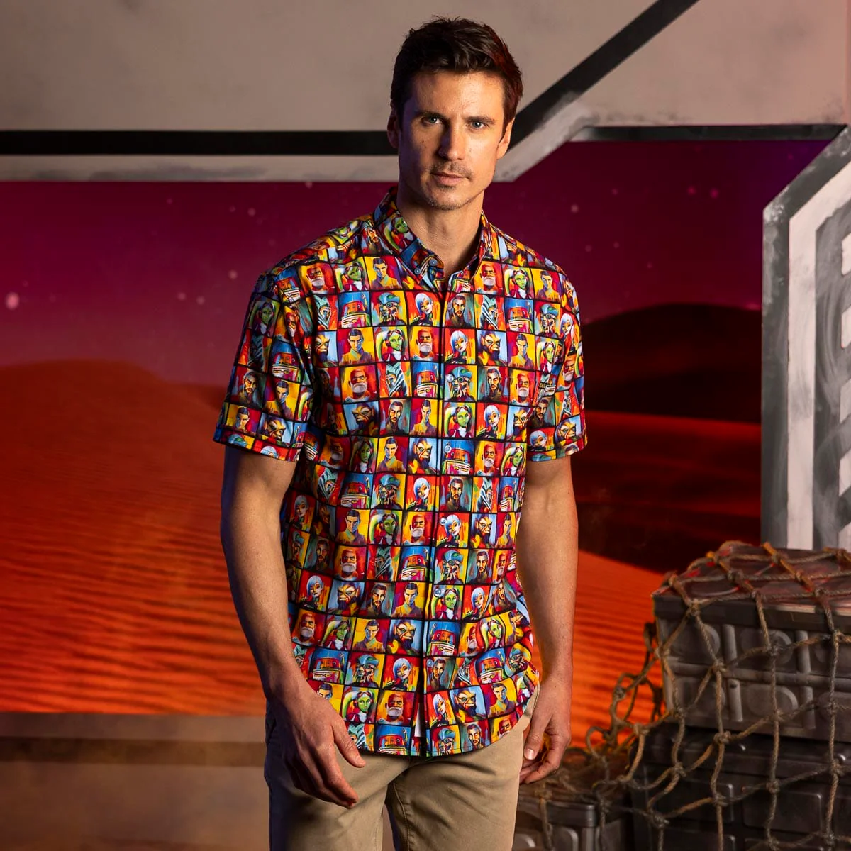 Star Wars™ "Artistic Rebellion" – KUNUFLEX Short Sleeve Shirt - Image 2