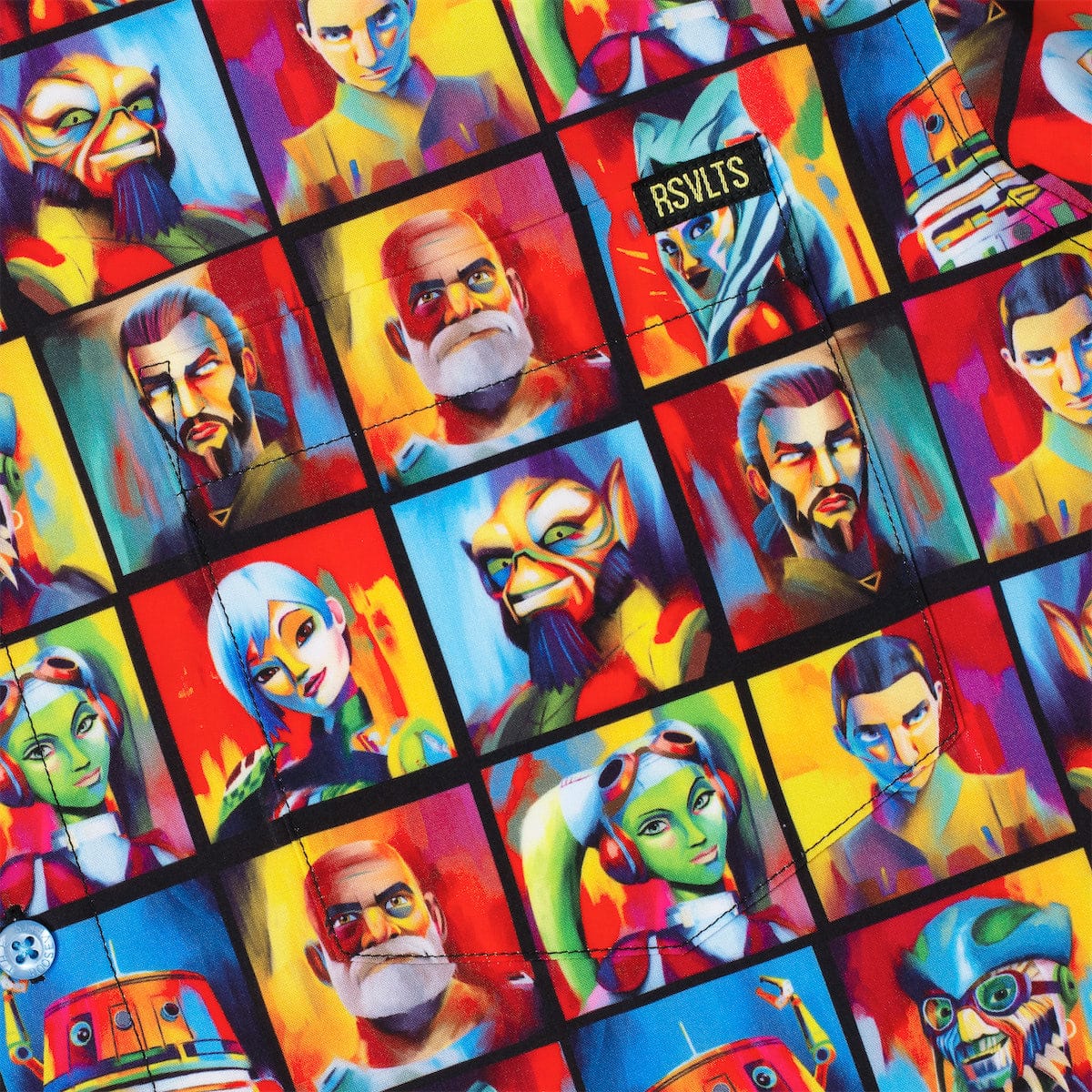 Star Wars™ "Artistic Rebellion" – KUNUFLEX Short Sleeve Shirt - Image 3