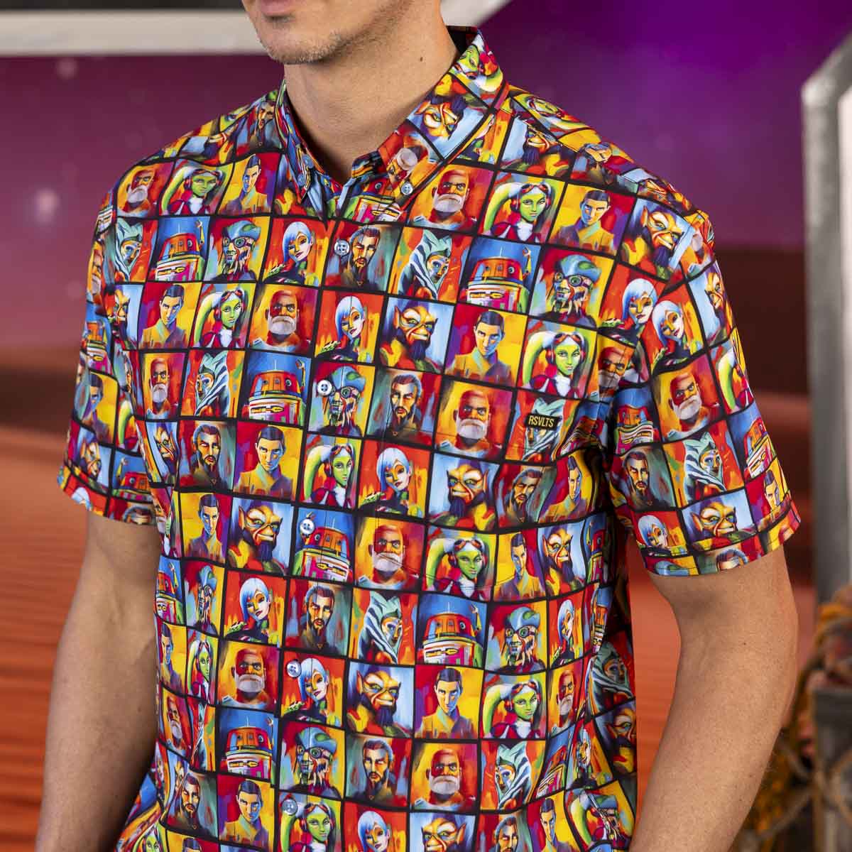 Star Wars™ "Artistic Rebellion" – KUNUFLEX Short Sleeve Shirt - Image 4