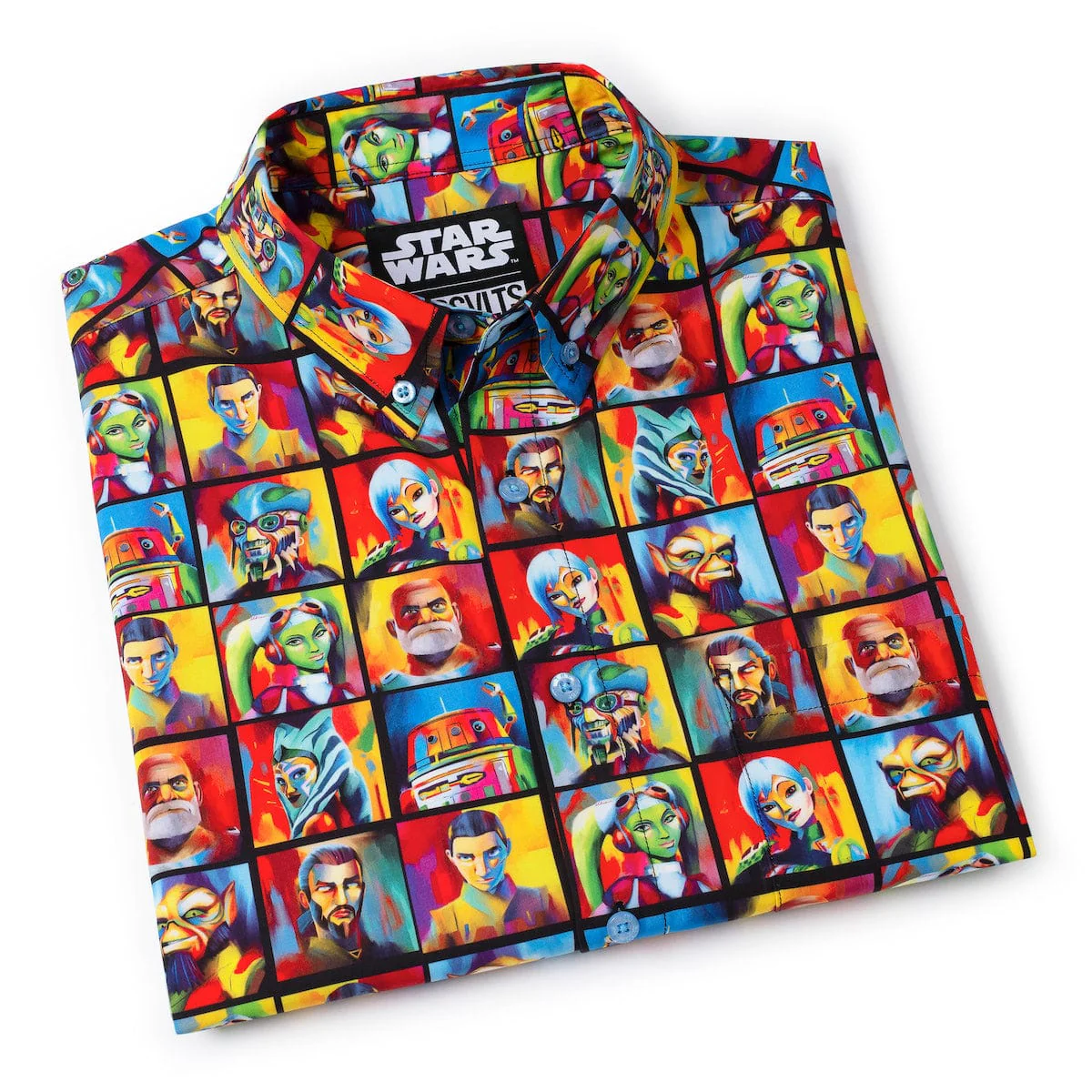 Star Wars™ "Artistic Rebellion" – KUNUFLEX Short Sleeve Shirt - Image 8