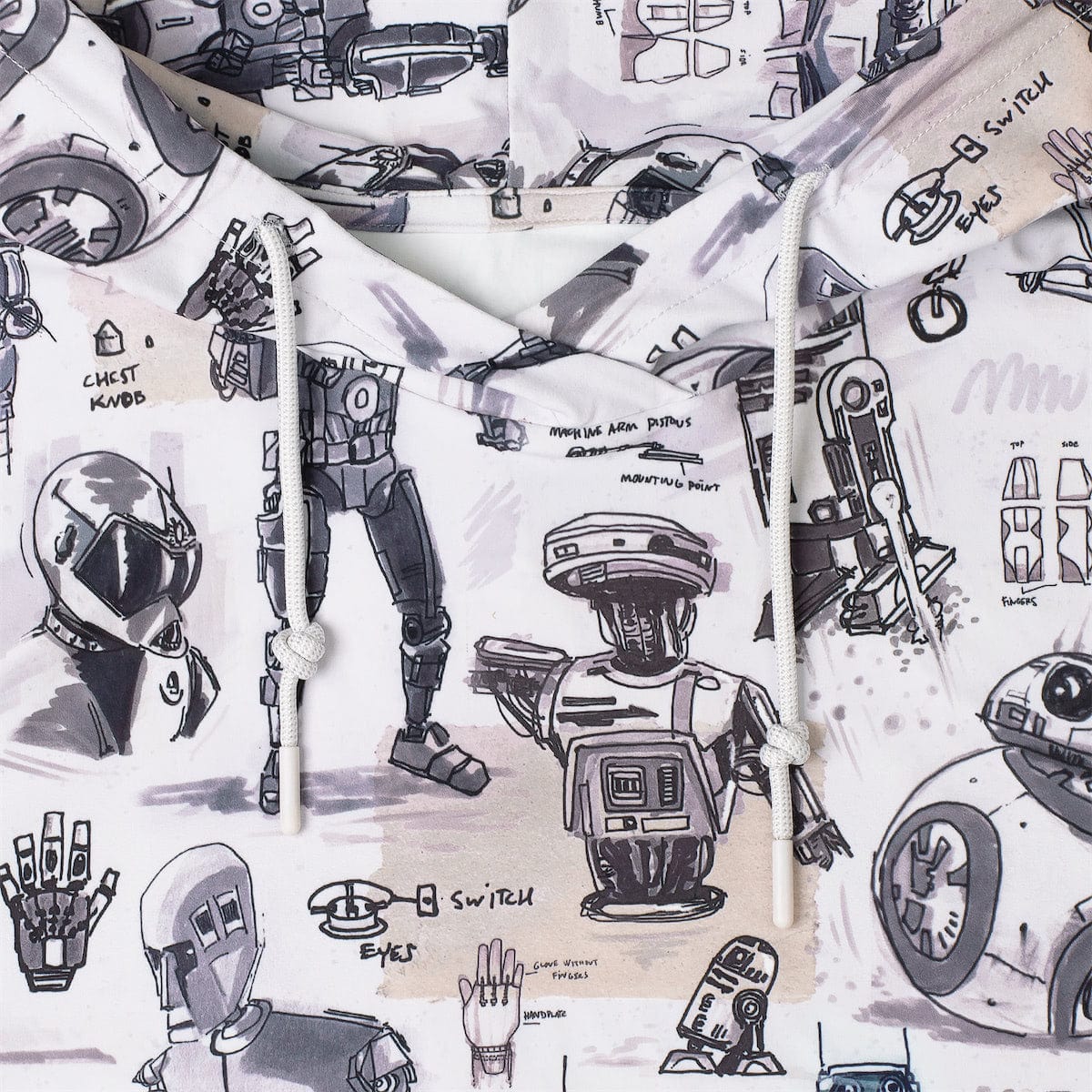 Star Wars™ "Droid Drawings" – Performance Hoodie - Image 4