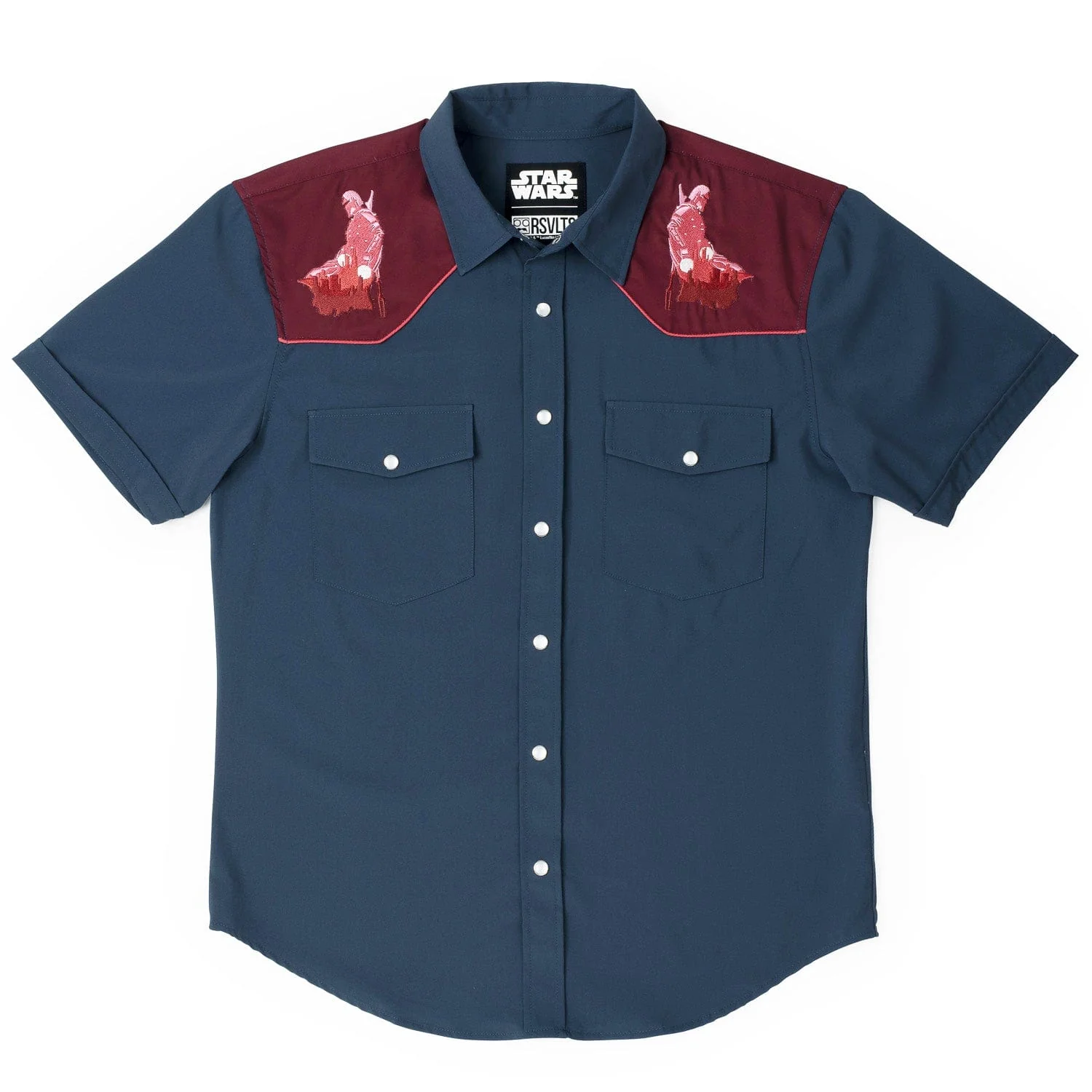 Star Wars™ The Mandalorian™ "Warm or Cold” – Roper Short Sleeve Shirt