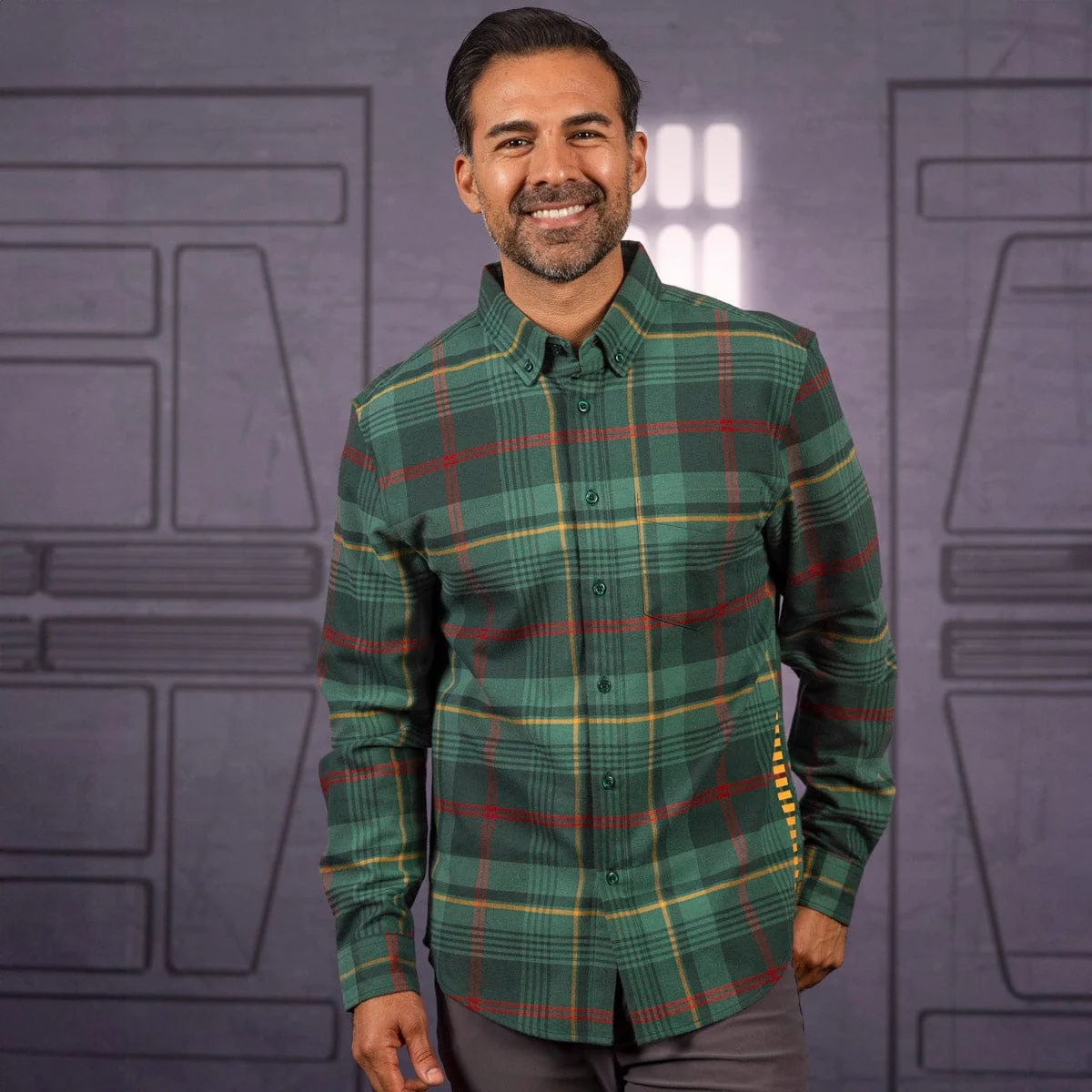 Star Wars™ "No Good To Me Dead" – BorlandFlex™ Long Sleeve Flannel (2024 Fit) - Image 4