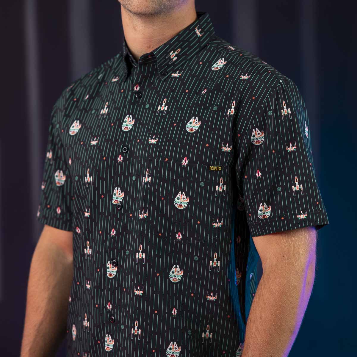 Star Wars™ "Rebel Rides" – KUNUFLEX Short Sleeve Shirt - Image 2