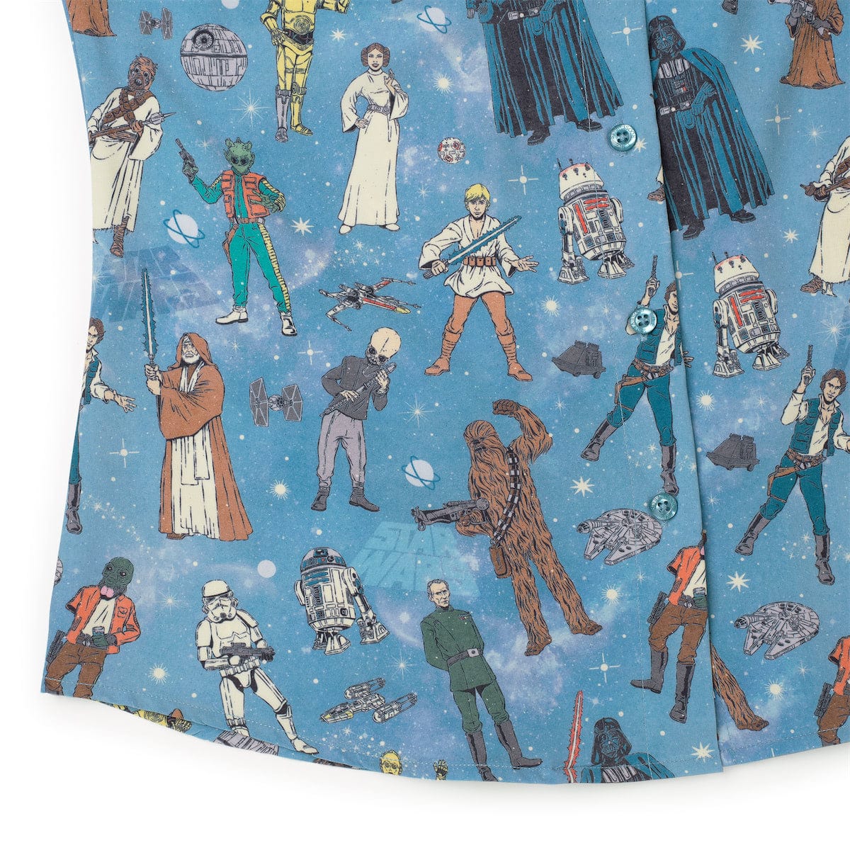 Star Wars™ "Retro ‘77" – Women's KUNUFLEX Short Sleeve Shirt - Image 7