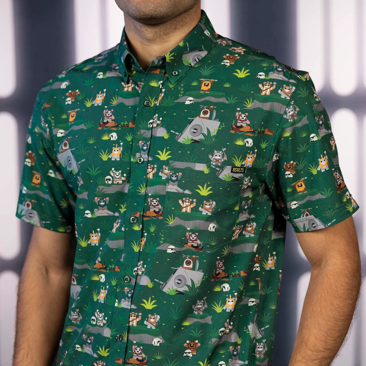 Star Wars™ "Yub Nub Club" – KUNUFLEX Short Sleeve Shirt - Image 4