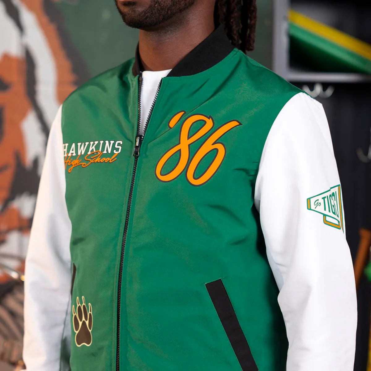 Stranger Things "Class of '86" – Reversible Bomber Jacket - Image 8