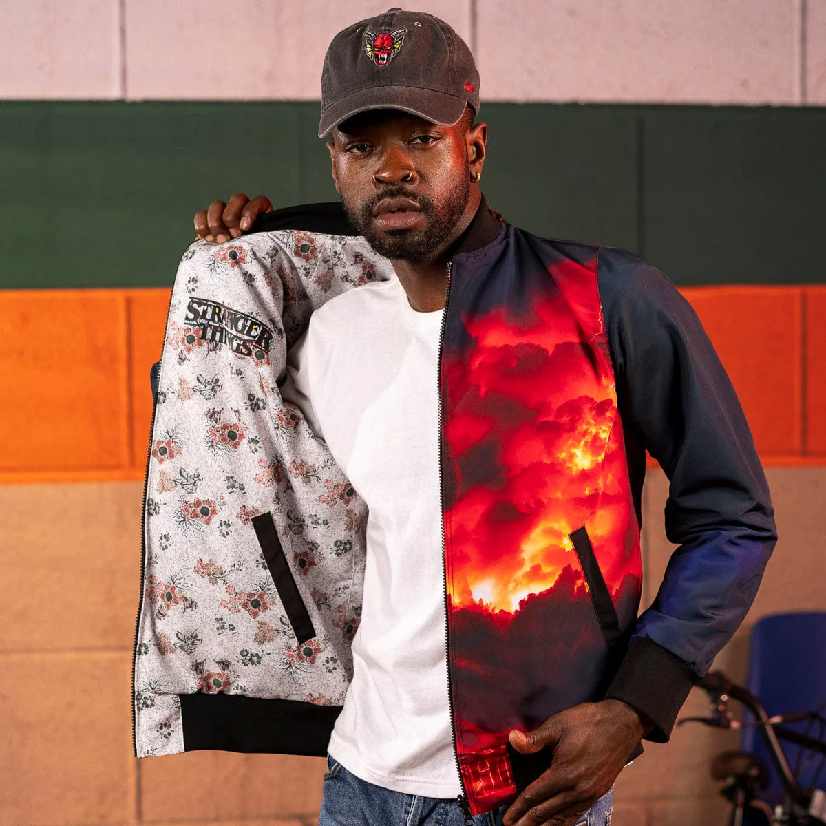 Stranger Things "Mind Flayer Mayhem" – Reversible Bomber Jacket - Image 4