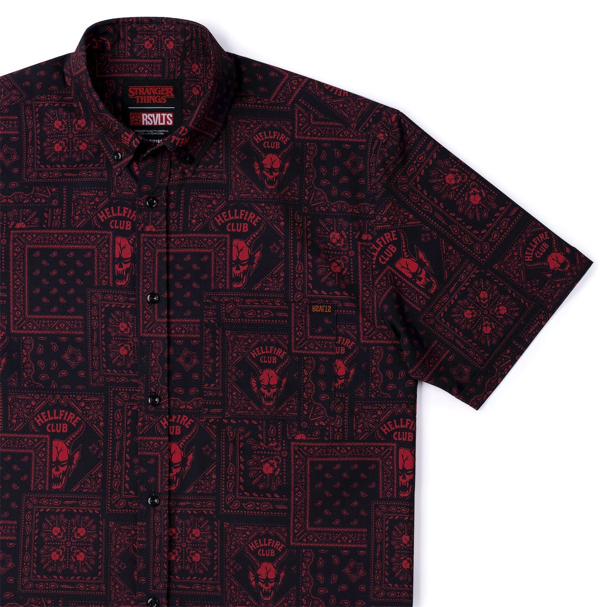 Stranger Things "Welcome to Hellfire" – KUNUFLEX Short Sleeve Shirt