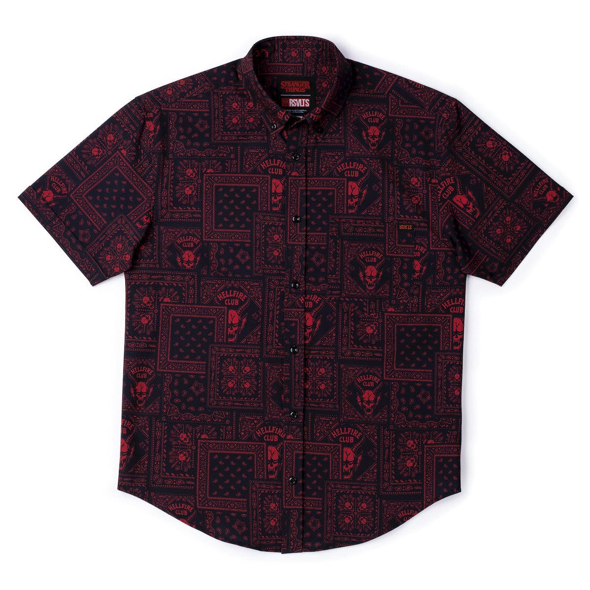 Stranger Things "Welcome to Hellfire" – KUNUFLEX Short Sleeve Shirt - Image 6