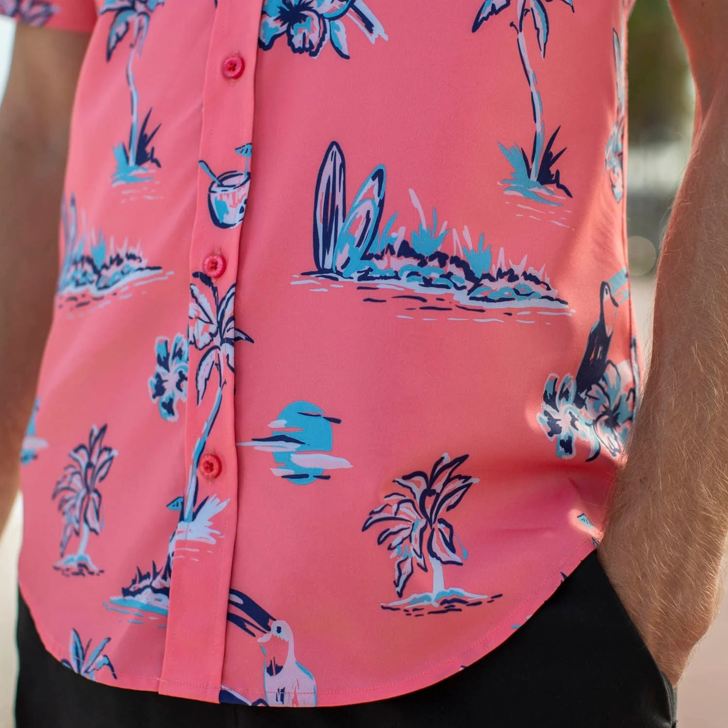 Toucans Are Better Than One – KUNUFLEX Short Sleeve Shirt - Image 6