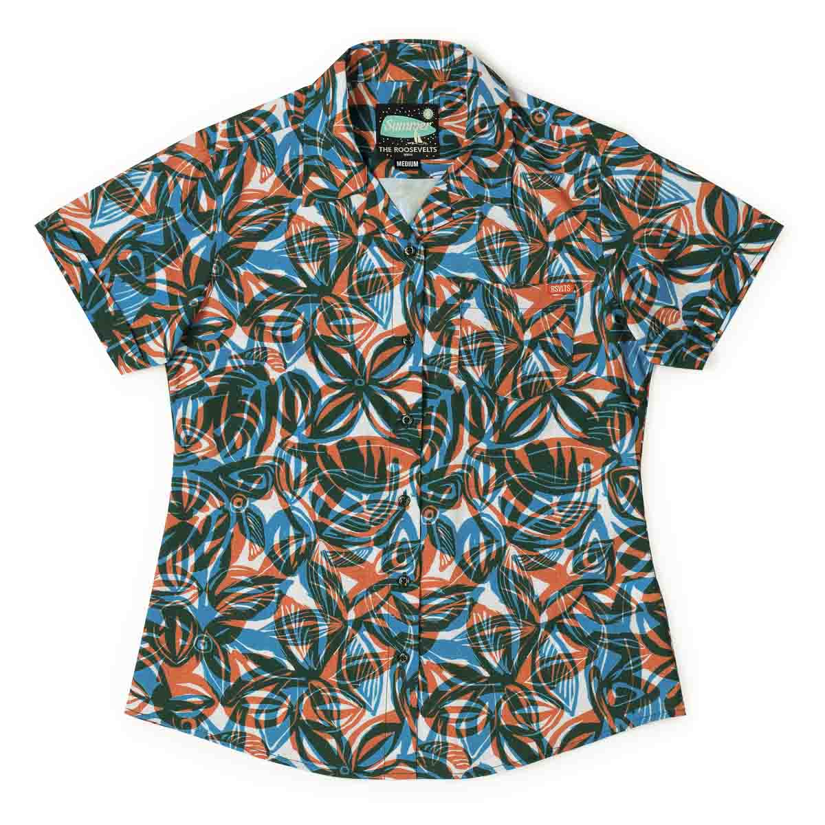 Tapa the World – Women's KUNUFLEX Short Sleeve Shirt - Image 2