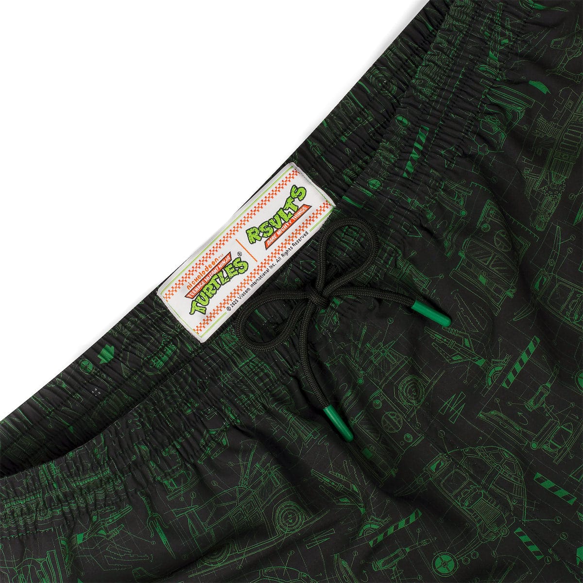 Teenage Mutant Ninja Turtles "Greenprints" – Hybrid Shorts - Image 5
