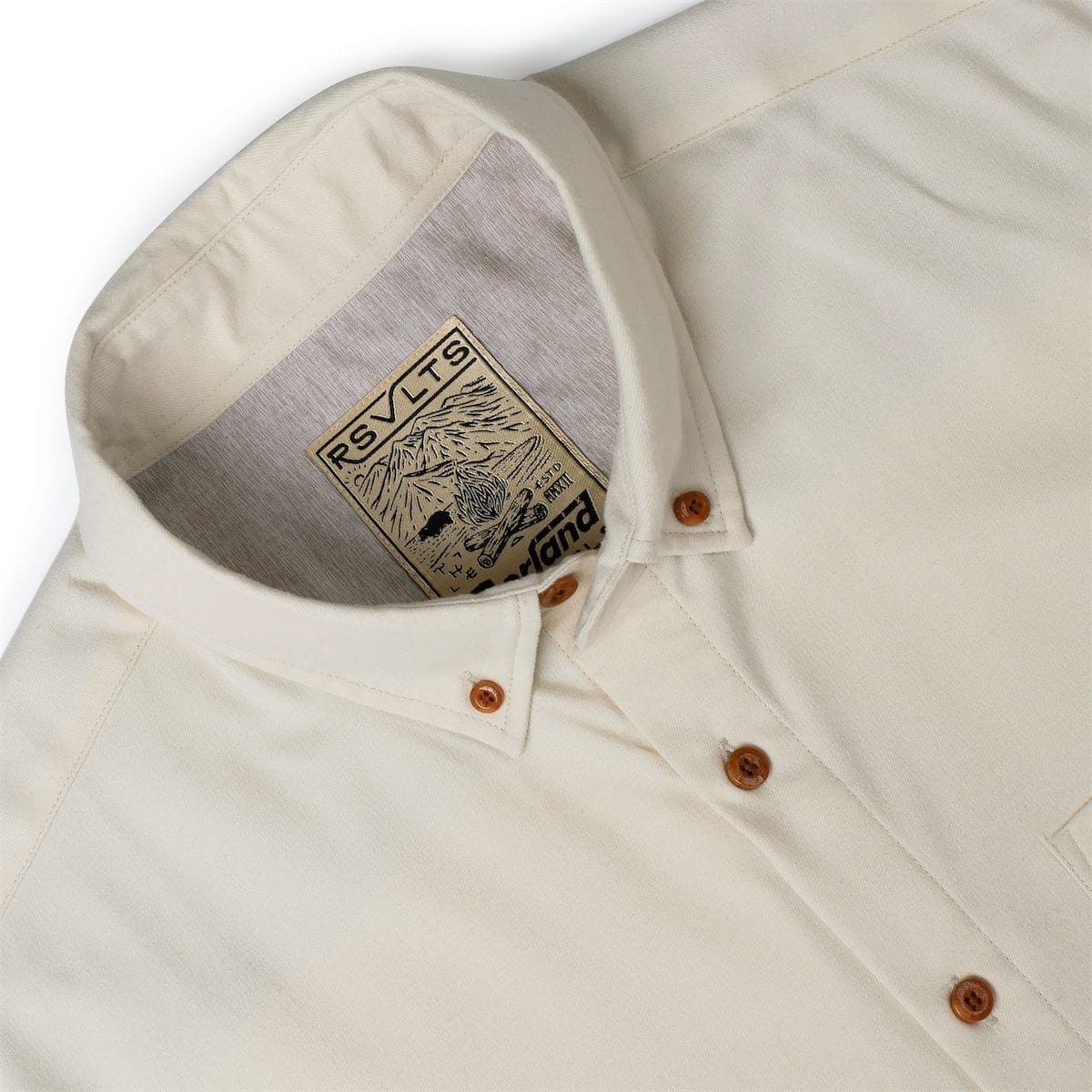 That’s Bone – BorlandFlex™ Long Sleeve Flannel (2024 Fit) - Image 4