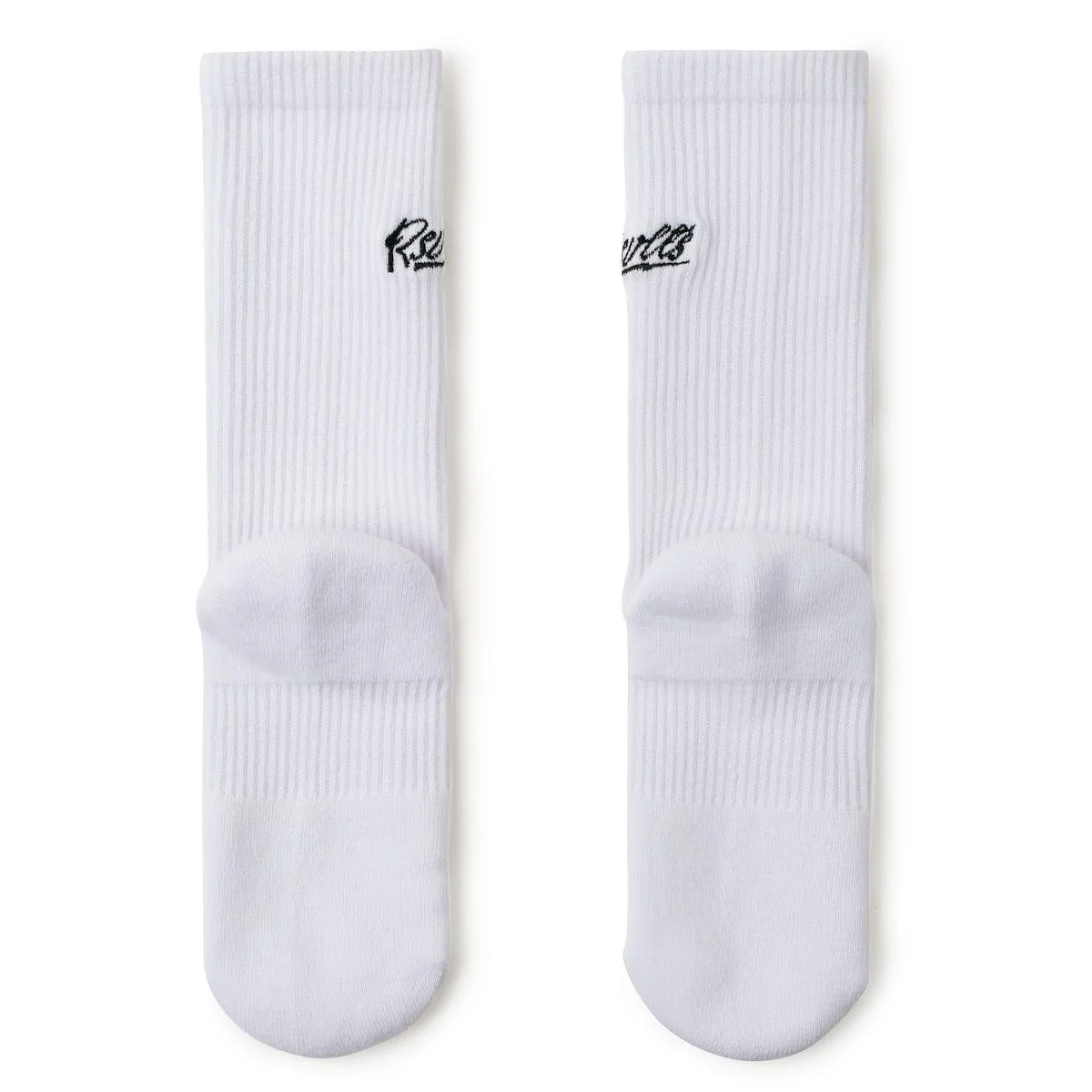 The Bolt (White) – Crew Socks - Image 3