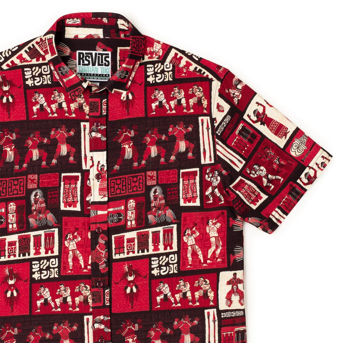 The Spirit of Polynesia – Bamboo Short Sleeve Shirt - Image 2