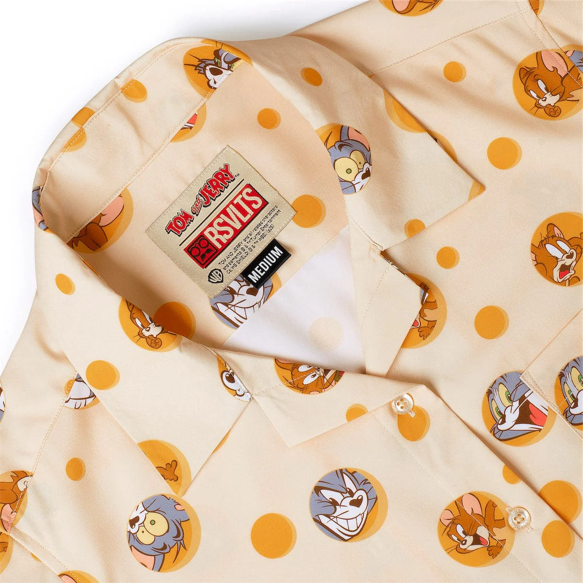 Tom and Jerry "Swiss Cheesin’" – Women's KUNUFLEX Short Sleeve Shirt - Image 2