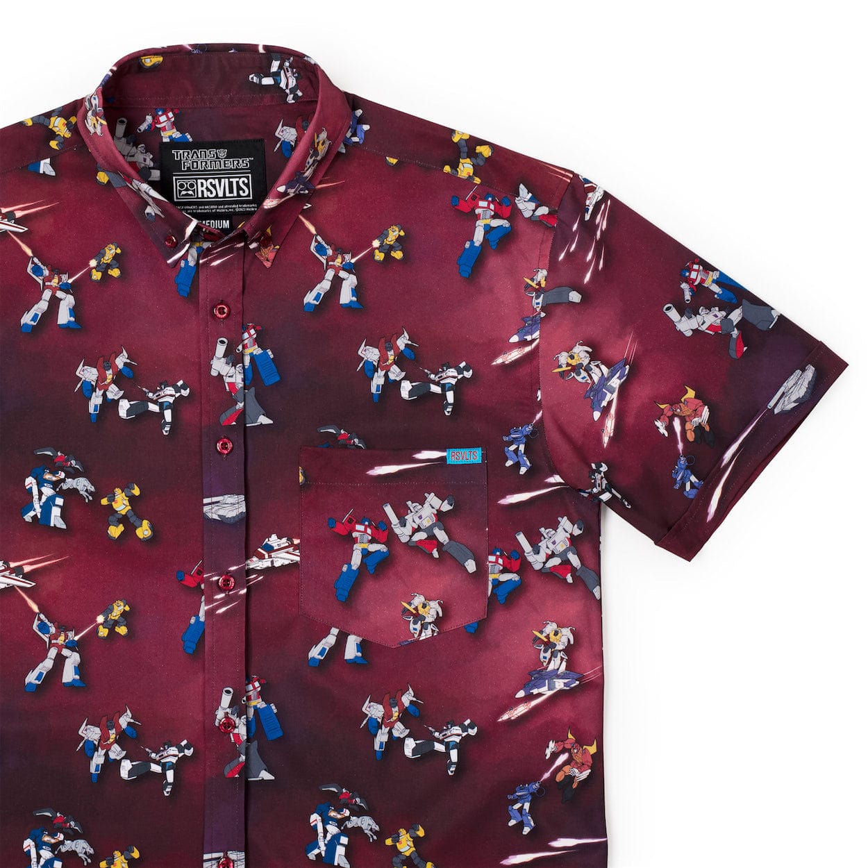 Transformers “Heavy Metal War” – KUNUFLEX Short Sleeve Shirt - Image 2