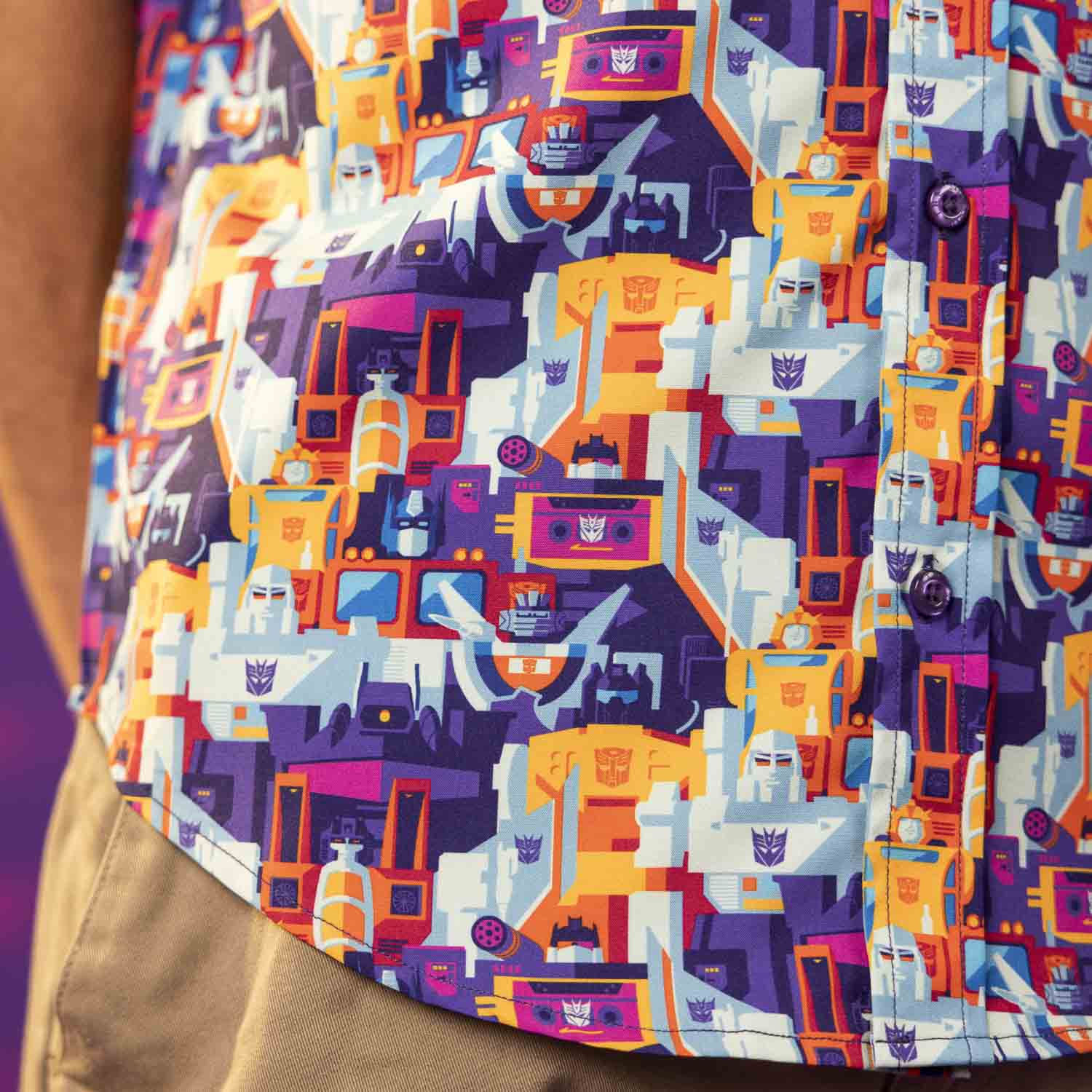 Transformers “More Than Meets the Eye” – KUNUFLEX Short Sleeve Shirt - Image 6