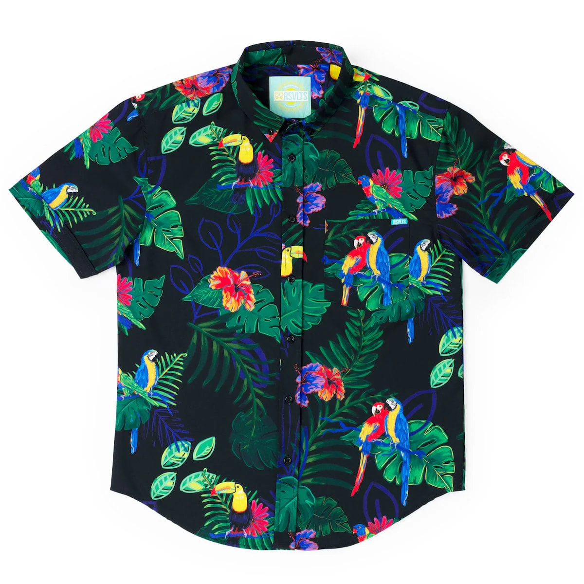 Two Tickets To Parrotise – KUNUFLEX Short Sleeve Shirt - Image 4