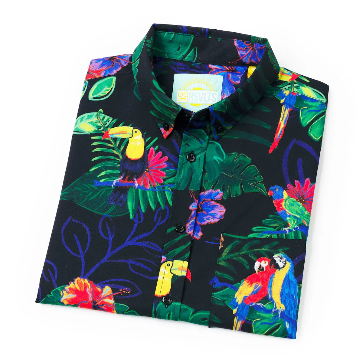 Two Tickets To Parrotise – KUNUFLEX Short Sleeve Shirt - Image 9