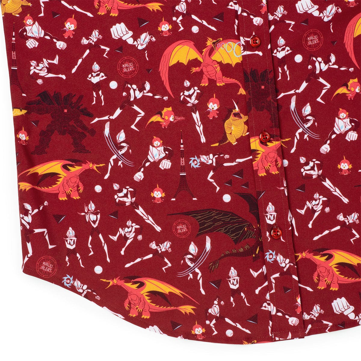 Ultraman "Red Rising" – KUNUFLEX Short Sleeve Shirt - Image 5