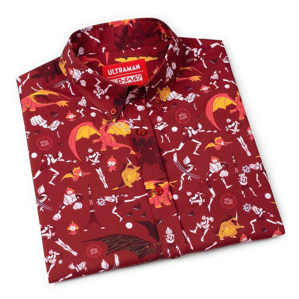 Ultraman "Red Rising" – KUNUFLEX Short Sleeve Shirt - Image 6