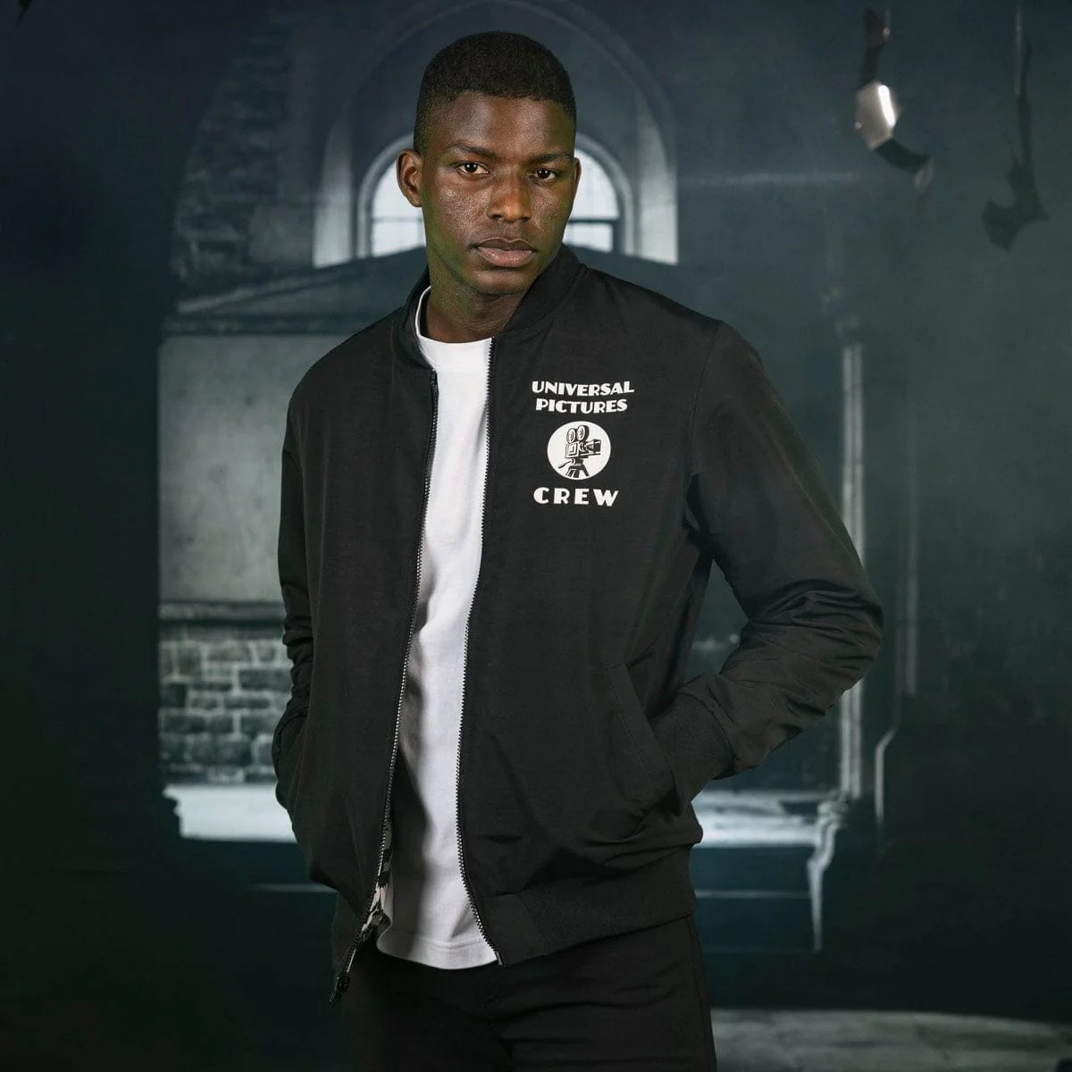 Universal Monsters "Frankenstein Film Crew" – Reversible Bomber Jacket - Image 10