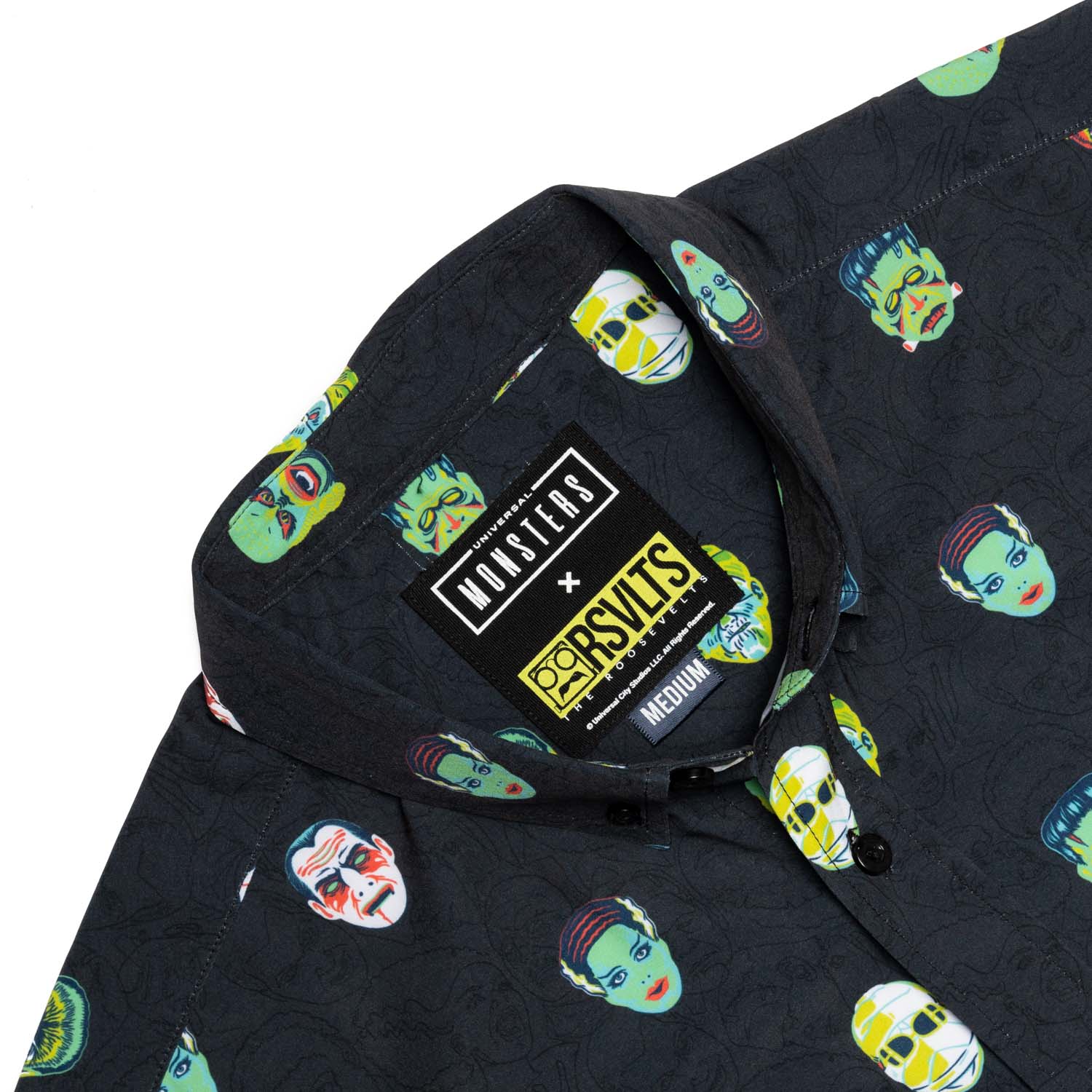 Universal Monsters "Fright Club" – KUNUFLEX Short Sleeve Shirt - Image 6