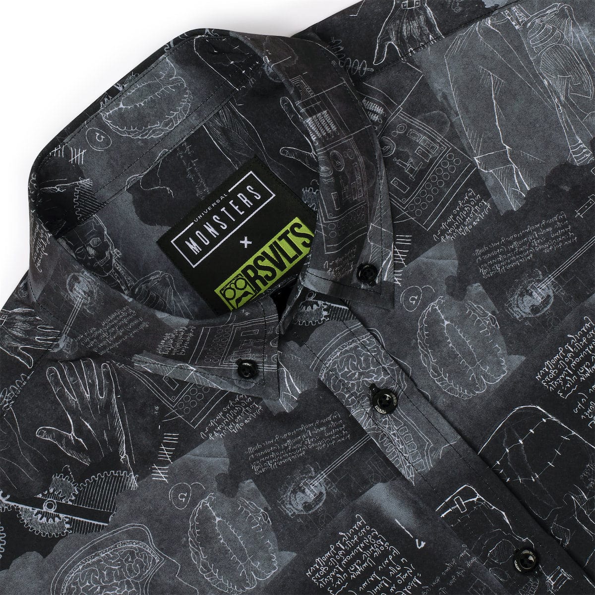 Universal Monsters "Making a Monster" – KUNUFLEX Short Sleeve Shirt - Image 6