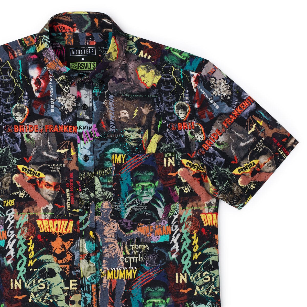 Universal Monsters "Street Art Scare-athon" – KUNUFLEX Short Sleeve Shirt