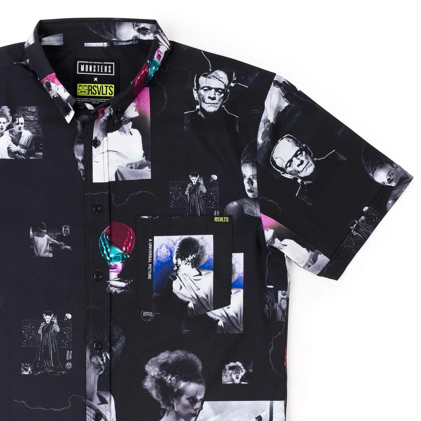 Universal Monsters "The Bride Lives" – KUNUFLEX Short Sleeve Shirt