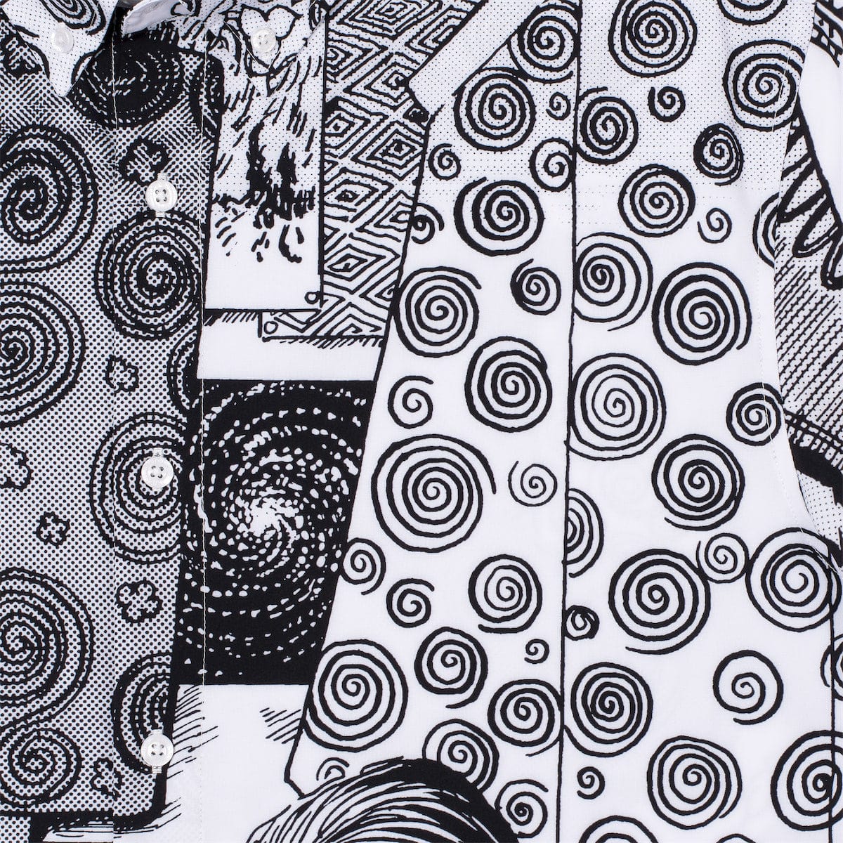 Uzumaki "Spiral Obsession" – KUNUFLEX Short Sleeve Shirt - Image 3