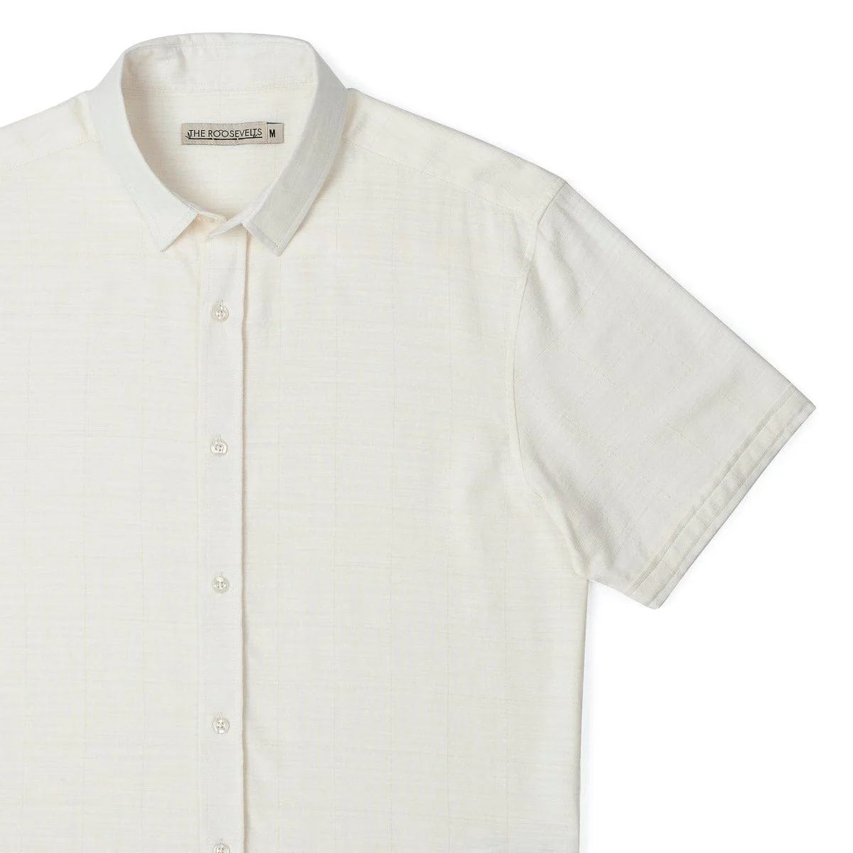 White Sand – Bamboo Short Sleeve Shirt - Image 3