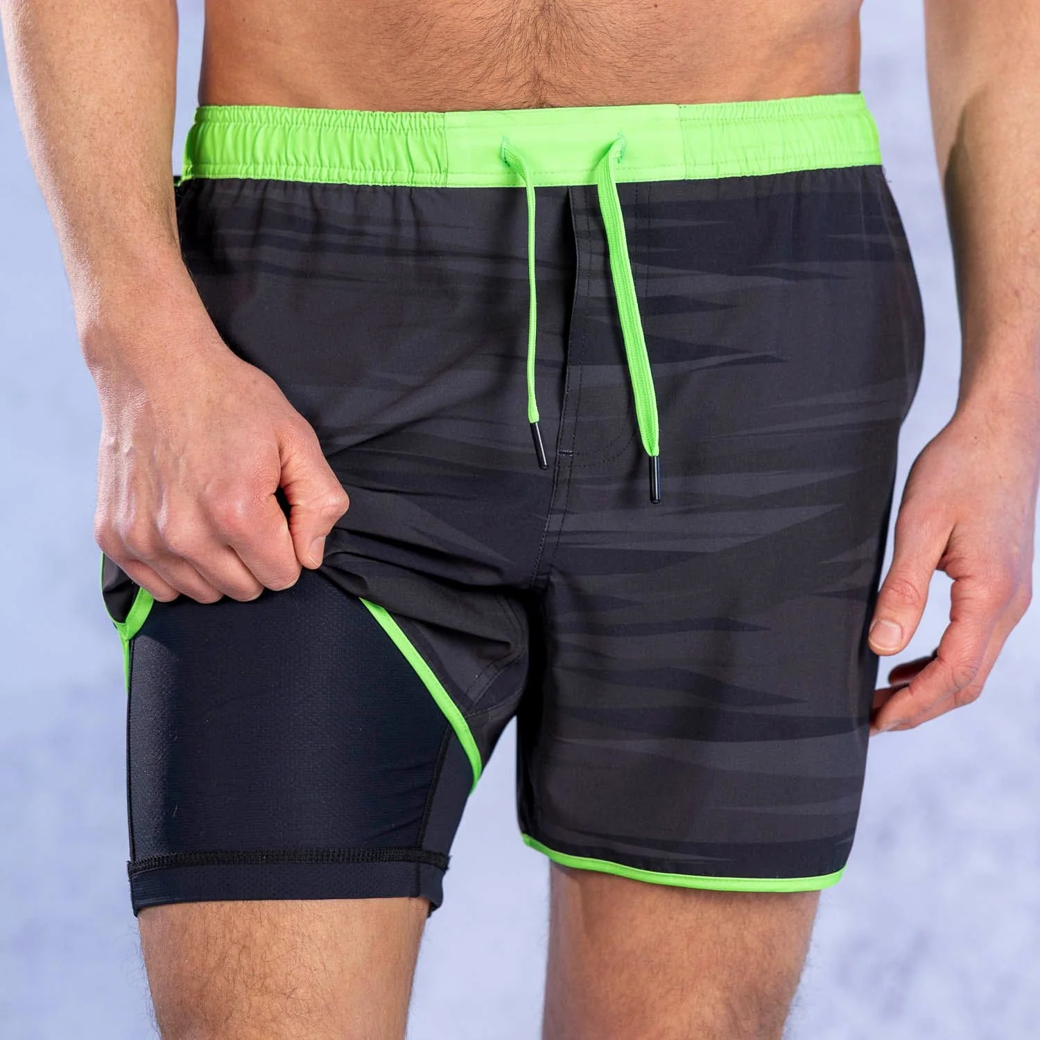 Wolf Camo – V2 Lined Training Shorts - Image 2