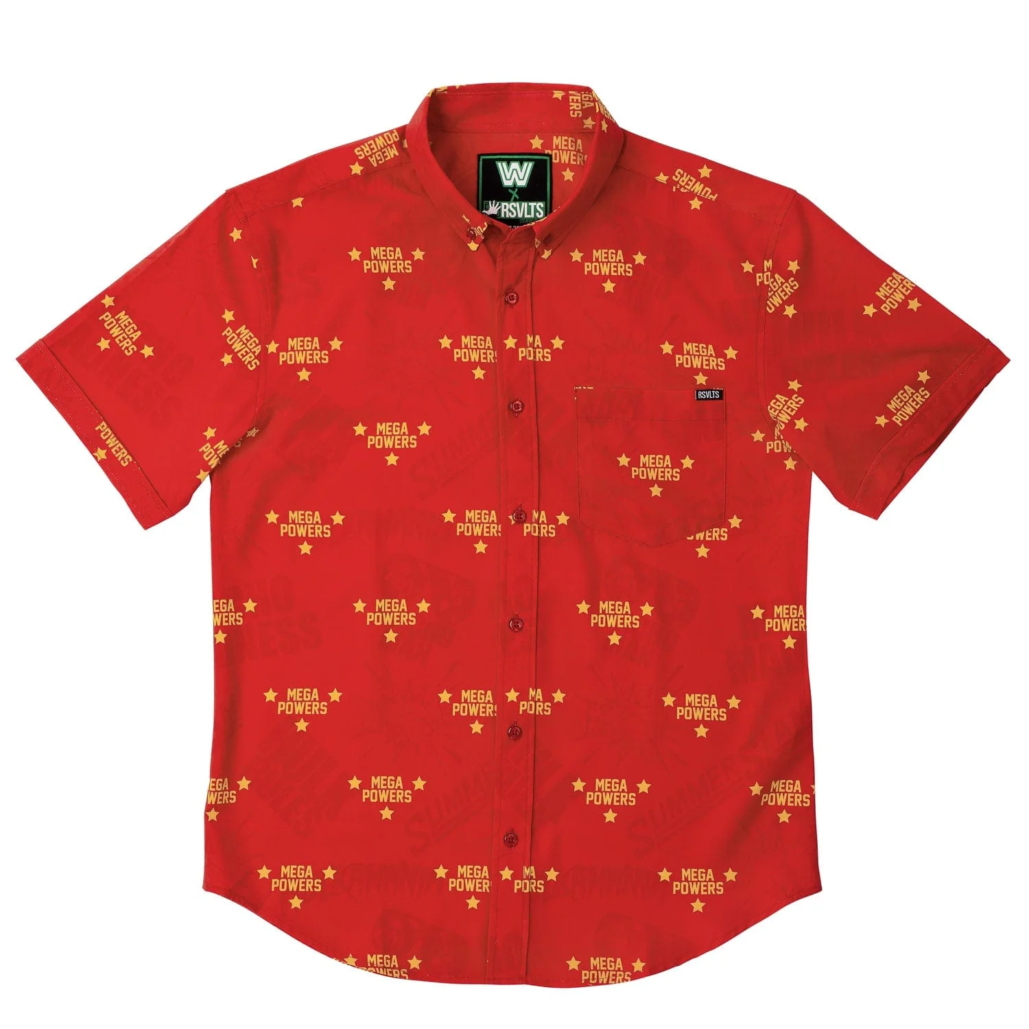 WWE "Mega Powers" – KUNUFLEX Short Sleeve Shirt - Image 4