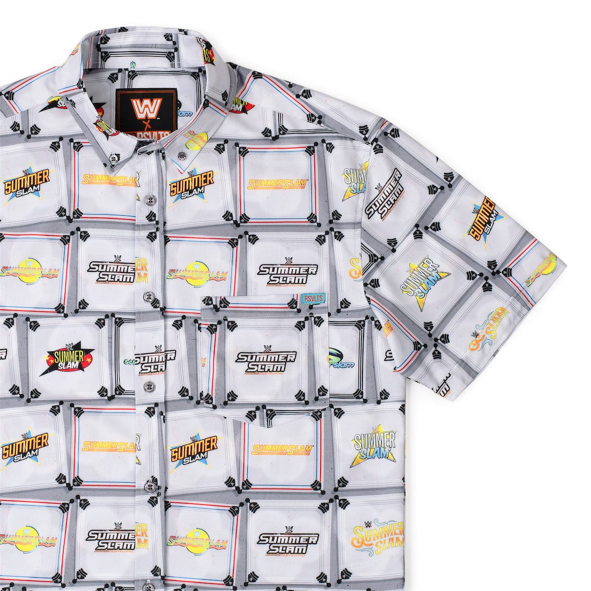 WWE "Ring in SummerSlam" – KUNUFLEX Short Sleeve Shirt