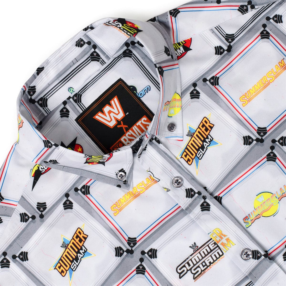 WWE "Ring in SummerSlam" – KUNUFLEX Short Sleeve Shirt - Image 4