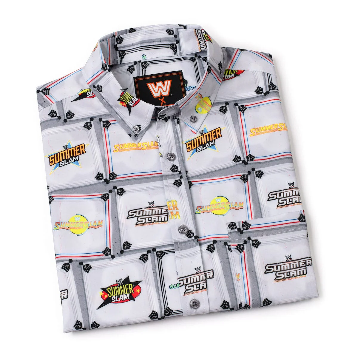 WWE "Ring in SummerSlam" – KUNUFLEX Short Sleeve Shirt - Image 6