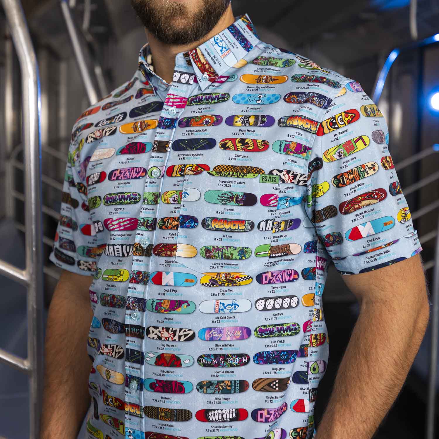 Y2K Retro "Skatie Magazine Day" – KUNUFLEX Short Sleeve Shirt