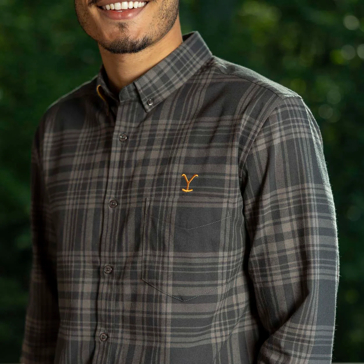 Yellowstone "Worth Fighting For" - BorlandFlex™ Long Sleeve Flannel (2024 Fit)